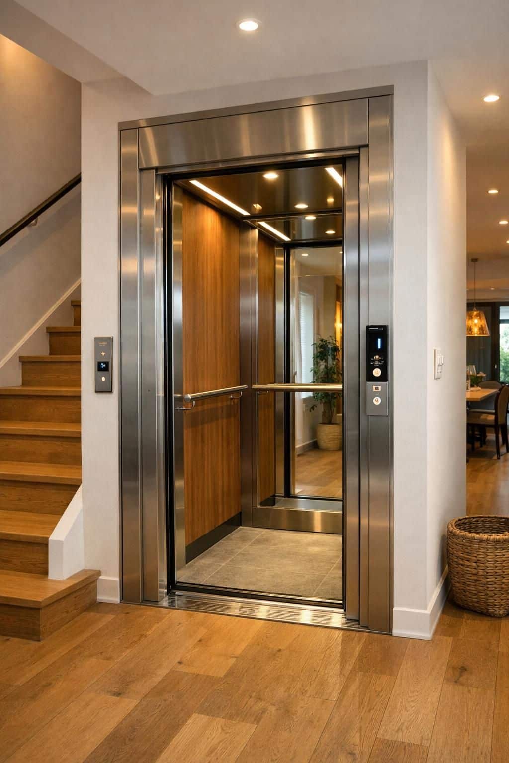 Ascenseur domestique électrique : fonctionnement et prix découvrez le fonctionnement d'un ascenseur domestique électrique et les prix associés pour faciliter vos déplacements à domicile en toute sécurité et confort.